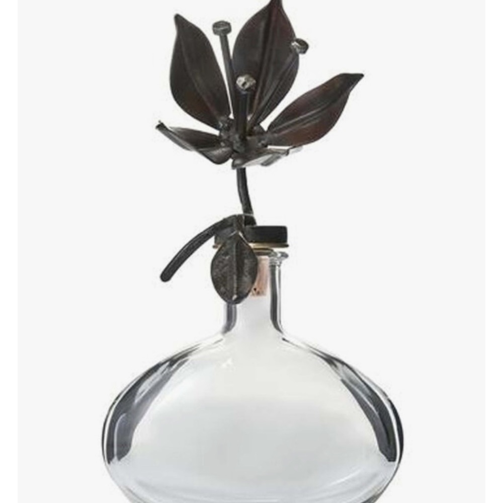 JAN BARBOGLIO Metallic Brown Flower Wine stopper - Picture 4 of 4